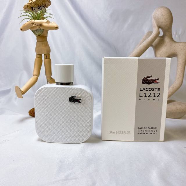 高品质/130 拉科斯特鳄鱼L.12.12白色男士浓香水100Ml lacoste Match Point 木质调香水 这款是2021新款香水的灵感来自标志性的