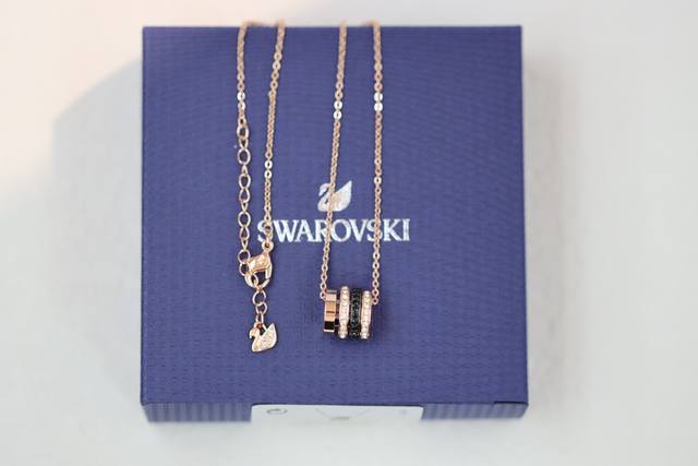 p110爱在七夕、礼物专场 swarovski 玫瑰金圆形转运珠 情侣项链 如图全套精美包装都 自家实拍细节参考、所见即所得