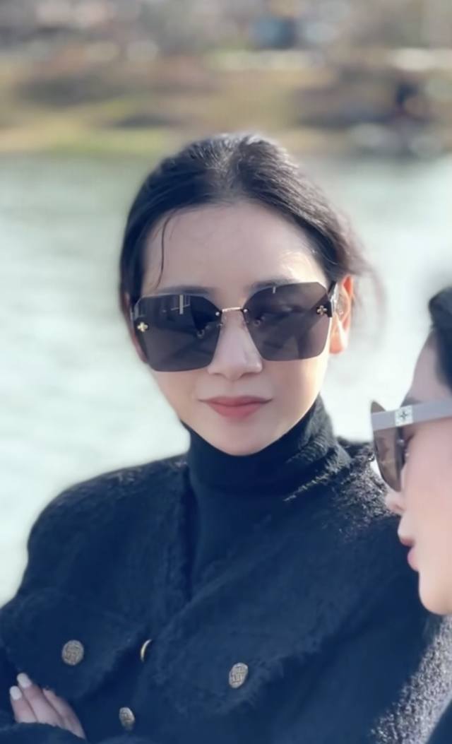 80Lv女士偏光墨镜 经典四叶草元素复古风 直播款5189