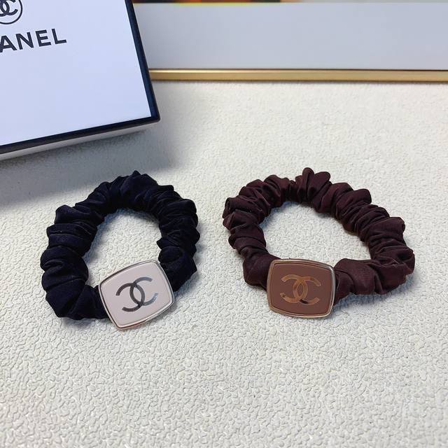 p50 Chanel小香 chanel皮筋 新款Logo皮筋发圈 日常精致小单品 气质百搭小仙女必入单品 宝藏款 闭眼入推荐款（单个）