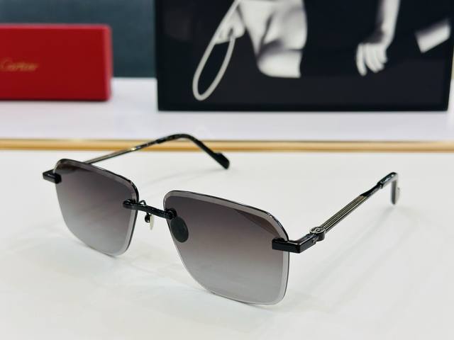 p180 Cartie* 卡家 Ct0501S 太阳镜 Size：50口15-145 工艺精湛气质十足！Q男女同款 高品质