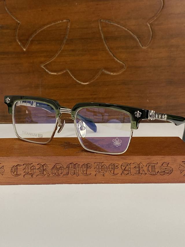 p230 高奢钛架 Chrome Heart 精雕镭射立体感十足！细节完美 ch8313 Size:54-19-153