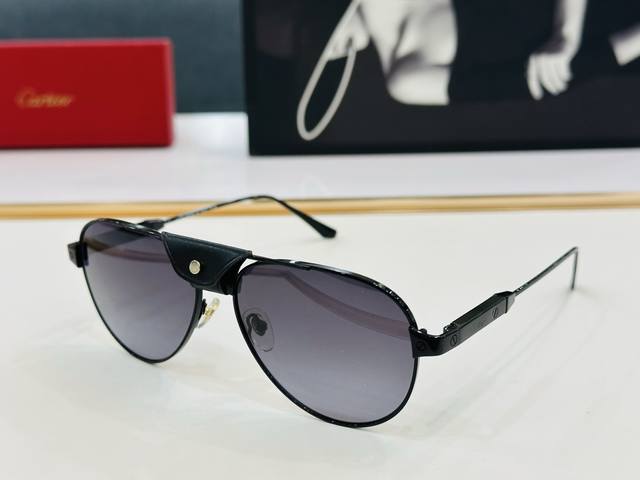 p140 原版Cartie* 卡家 官网经典款 太阳镜 Ct0420S Size：58口17-145 电镀工艺精湛大牌品 C戴起来气质十足！