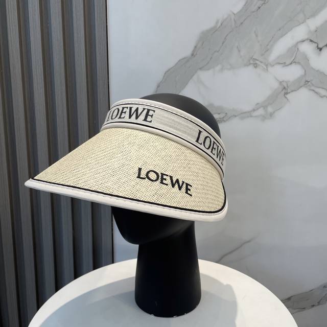 p50 罗意威Loewe 新款空顶帽 遮阳帽 空顶设计，帽型自带时尚 休闲时尚风超级百搭，巨防嗮！太爱了