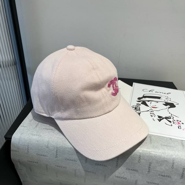 跑量70 chanel新款水钻棒球帽 私藏款 奢华重工标志 可调节大小