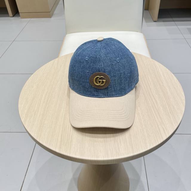 p70 Gucci古奇 2025专柜新款简款棒球帽，很潮！休闲运动款，经典制作，超级好搭衣服！