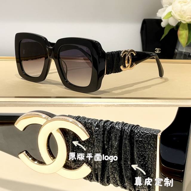 p190 有被高版本震撼到 原版立体设计 平面五金 认准版本 褶皱皮亚洲版 香奶奶Chanel大Logo双C加皮設計 ch5474 size:52口21-145