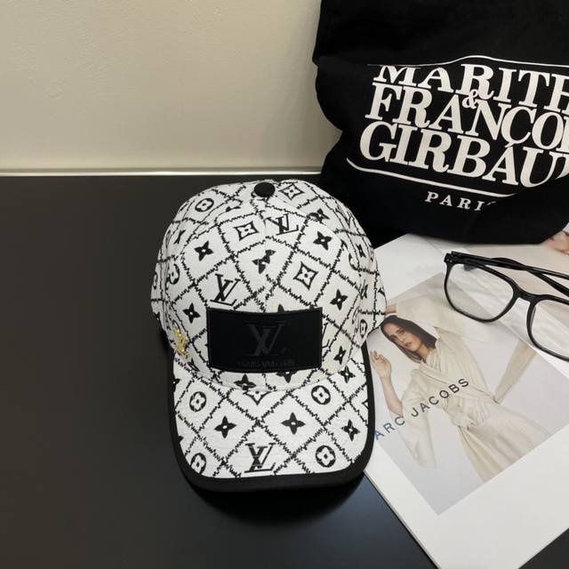 p60 Lv(路易威登)2024新款原单棒球帽，专柜1:1开模订制质量超赞，基础头围57 可调节。