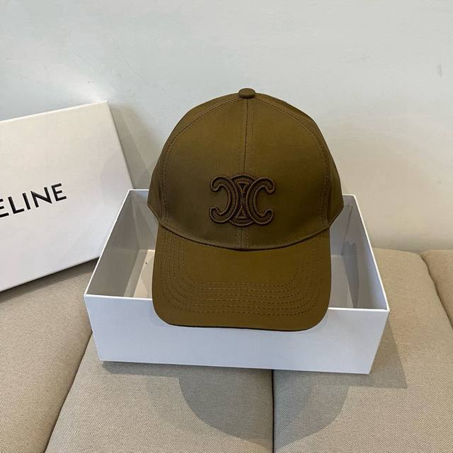 p60【Celine赛琳】新款经典休闲潮流款 棒球帽日韩风格，随便搭配都超好看！出门旅游，绝对要入手的一款
