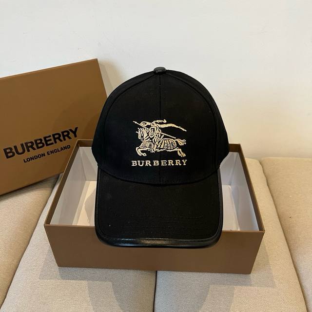 60 burberry巴宝利早春新款棒球帽，简约尚时风，男女同款！高质品，尊享品质感！