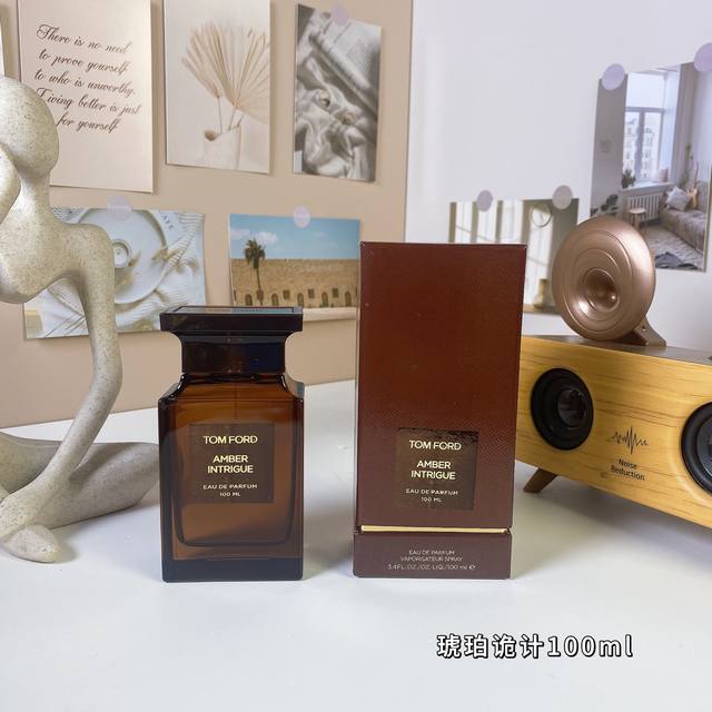 高端品质 Tf汤姆 福特琥珀诡计100Ml Tom Ford Amber Intrigue, 品牌：汤姆 福特 属性：中性香 香调：辛辣东方调 前调：大枣肉桂乳