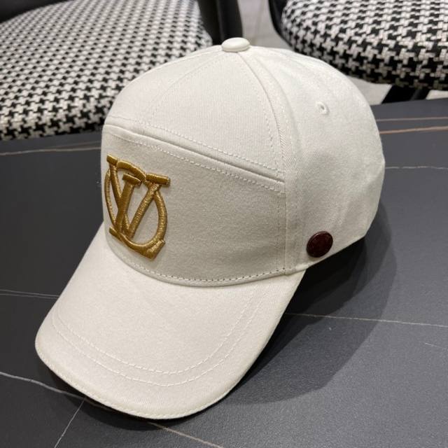 路易威登Louisvuitton2025新款早秋棒球帽 Lv棒球帽，简约大气，男女通用