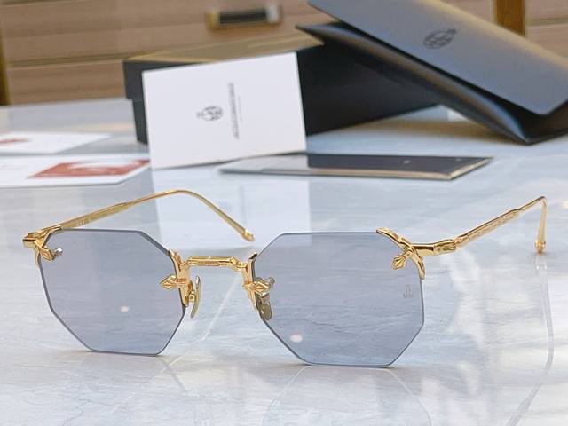 Jacques Marie Mag* Jmm新款太阳镜，Model：Jmmed-54，Size：51口25-145