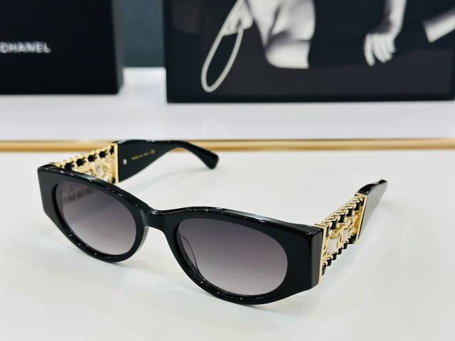 Chane* 香家 Model: Ch5534Q Size：53口20-135 完美品质 1独特设计 适合各种脸型太阳镜