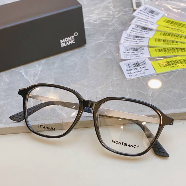 Mont Blan* 万宝*龙新款光学架，Model:Mb0335Oa，Size:53口17-150