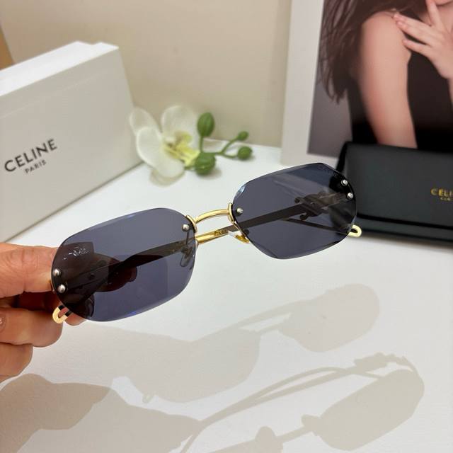 Celine赛琳 2025新款太阳眼镜 今年火爆款猫眼眼镜 小脸生佩戴超好看 ！多色可选
