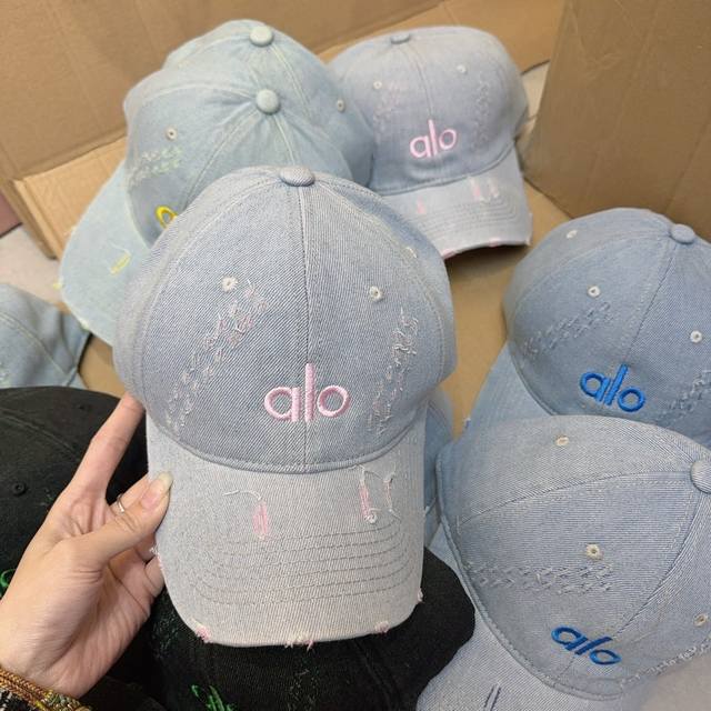 跑量 Alo刺绣款棒球帽