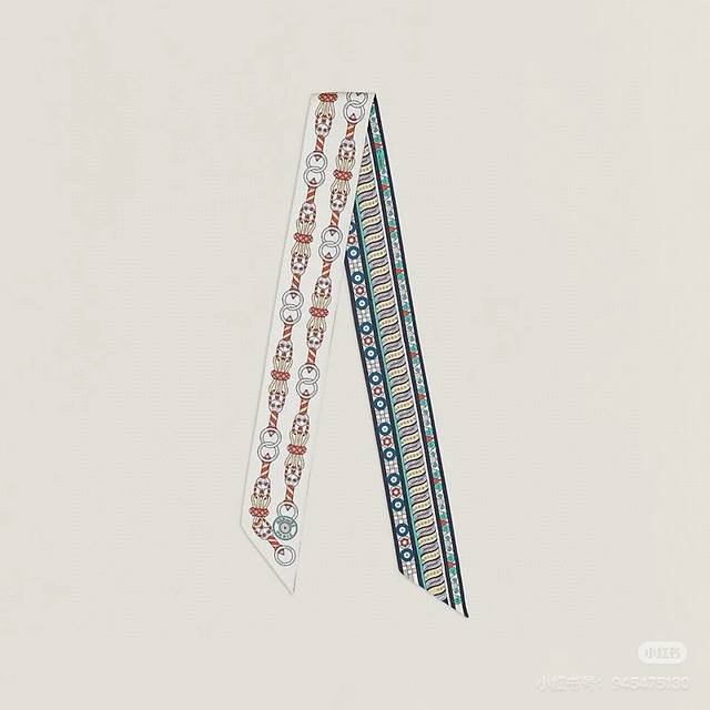 Hermes Twilly“Harnais En Rosace” 爱马仕Hermes Harnais En Rosace Twilly小丝巾 Twilly小丝巾