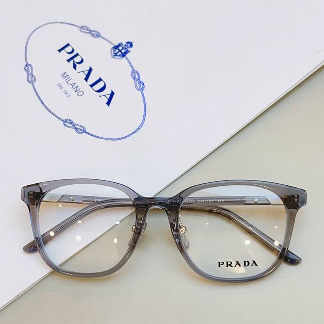 Prad* 普拉*达新款光学架，Model：Vpr 14Z，Size：53口20-145