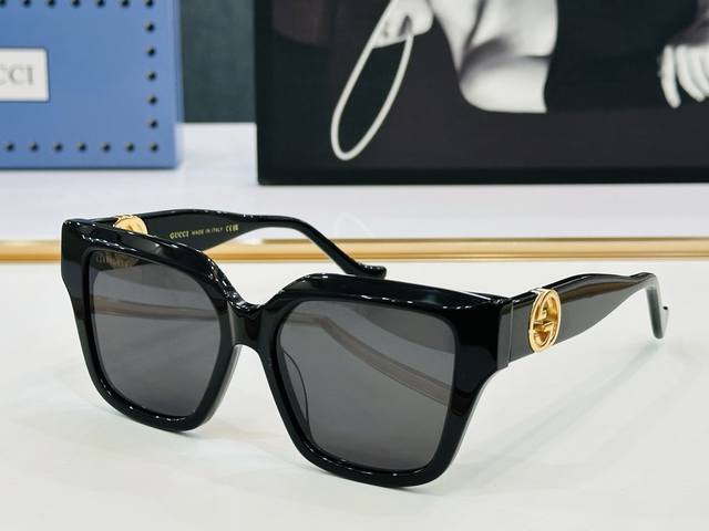 Gucc* 古家 Gg1023S 系列 Size：54口17-142 Q超绝品质太阳镜