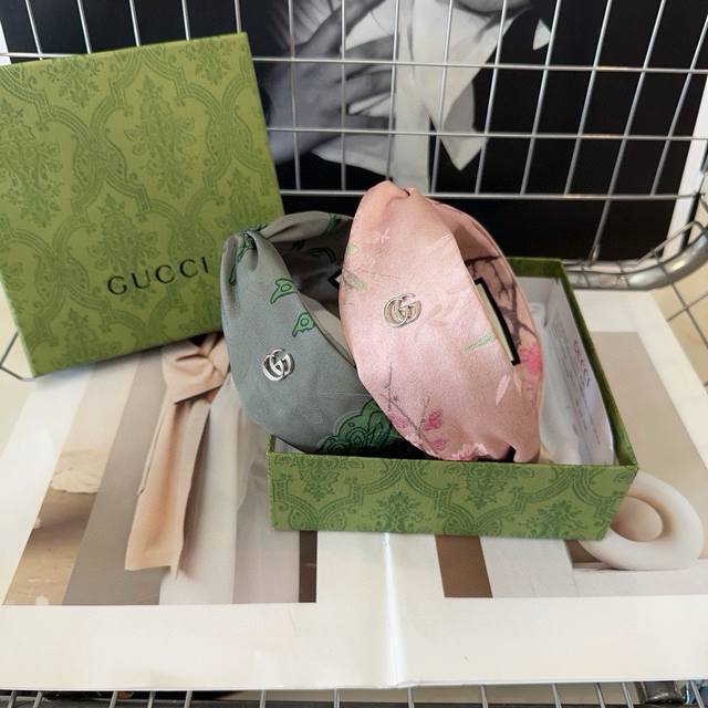 配包装 Gucci 古奇 最新款Gg发箍，国风时尚潮品，超级好看，小姐姐必备单品