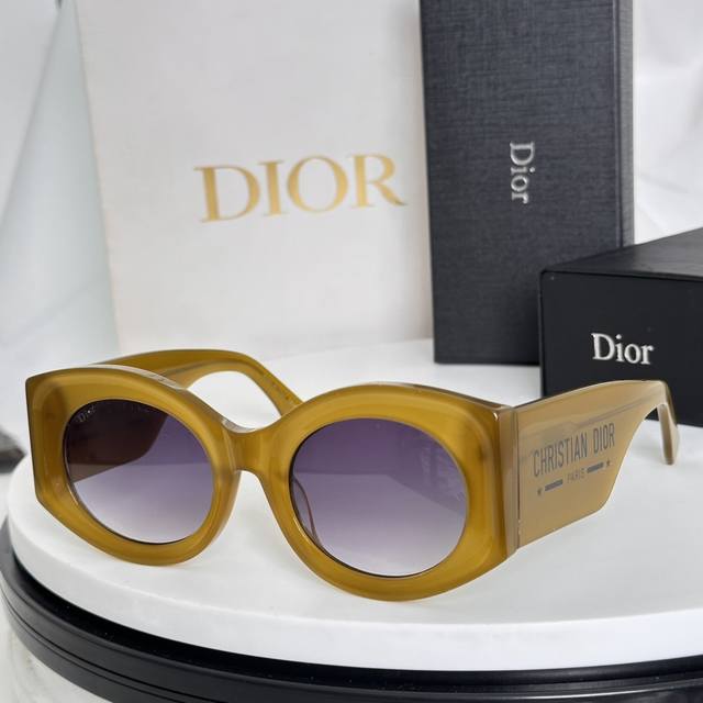 Dio*迪奥Model：Dsgta9Ucr太阳眼镜Size：53口23-142圆框墨镜