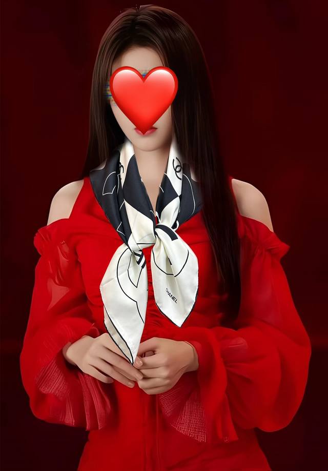 上新 香奈儿 官网同步 18Mm顶级真丝双面同色90方巾 春夏方巾设计真的好有突破 黑白格大气经典感觉每一款错过了就不会再有了太美了，随便怎么围都有个性还可以当