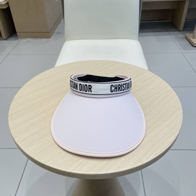 Dior迪奥防晒帽子女士夏季2025新款大帽檐户外骑车防紫外线遮脸空顶太阳帽
