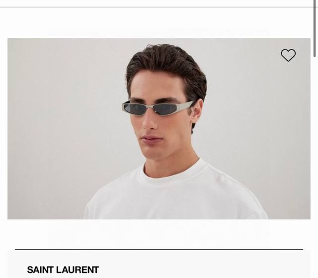Sainy Lauren*Ysl秀场同步 科技感十足墨镜液态金属喷砂镜框搭配反光镜片，未来感爆棚！ 内里镭射原版编码 Model:Sl739 Size：57口1