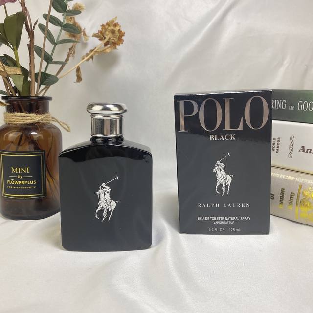 专柜品质 保罗拉尔夫劳伦Ralph Lauren polo Black黑色马球男士淡香水125Ml 超凡男士香水。带出现代，大胆和成熟的气质。香调有冰芒果，银艾