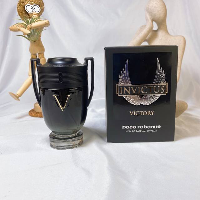 专柜品质 帕高勇者男士香水 Ml黑色奖杯 新款Paco Rabanne 帕高 Invictus勇者男士黑色奖杯 Ml