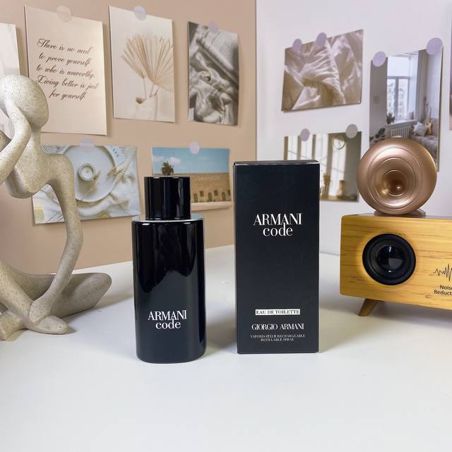 高端品质 阿玛尼密码男士淡香水125Ml Giorgio Armani Armani Code Eau De Toilette, 品牌：阿玛尼 属性：男香 香调