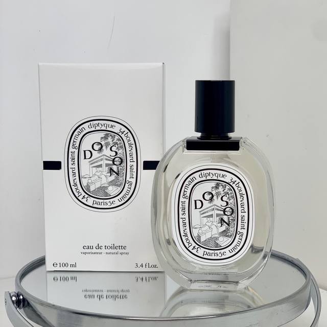专柜品质 蒂普提克-杜桑 淡香水 Diptyquedoson 香调：花香调 前调：橙花玫瑰鸢尾花 中调：晚香玉粉红胡椒 后调：安息香脂麝香 属性：女香 杜桑Ed