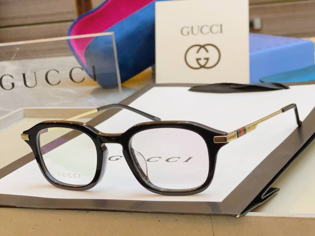 gucc* 古*驰新款光学架，Model：Gg1891Sa，Size：49口22-145
