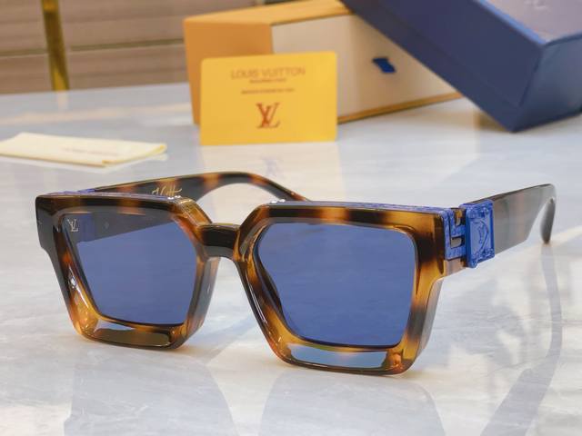 louis Vuitto* 路易*威登新款太阳镜，Model：M96006Wn，Size：56口17
