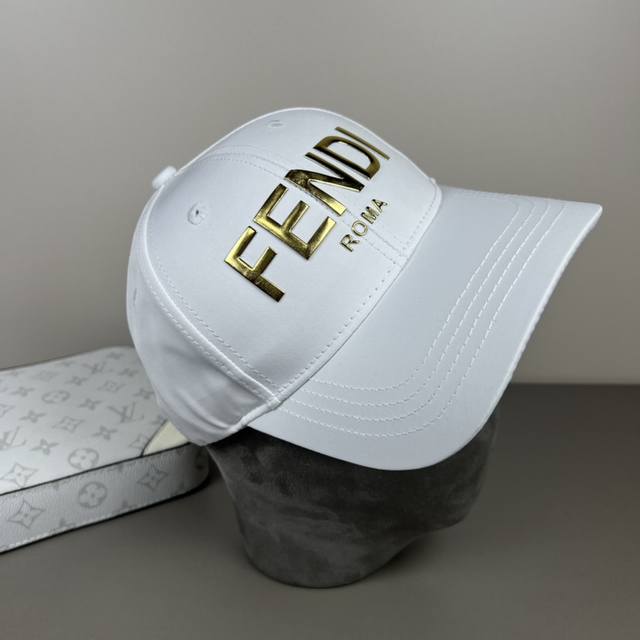 fendi芬迪 官网新品 棒球帽 经典Ff中古单品，气质穿搭单品，质量杠杠