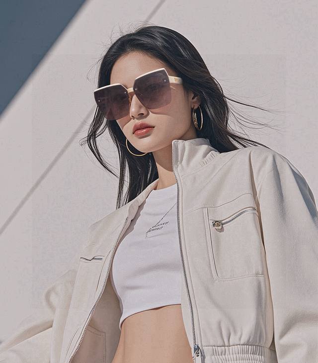 chanel 香奈儿 2025新款潮流爆款 时尚方框太阳镜 佩戴舒适 网红潮款墨镜 女士高清加厚偏光太阳镜 高品质Tr镜框 型号Ch1250