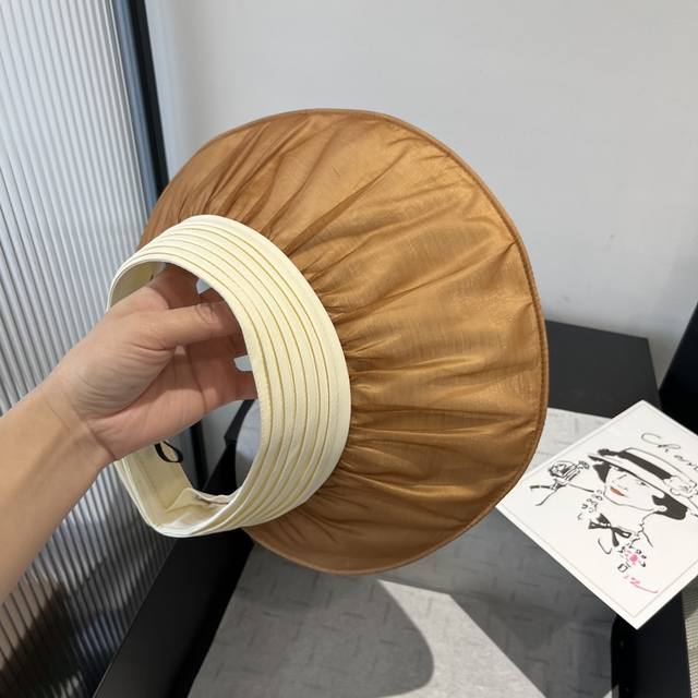 gucci古奇新款贝壳帽，空顶遮阳帽，可折叠，出游携带方便