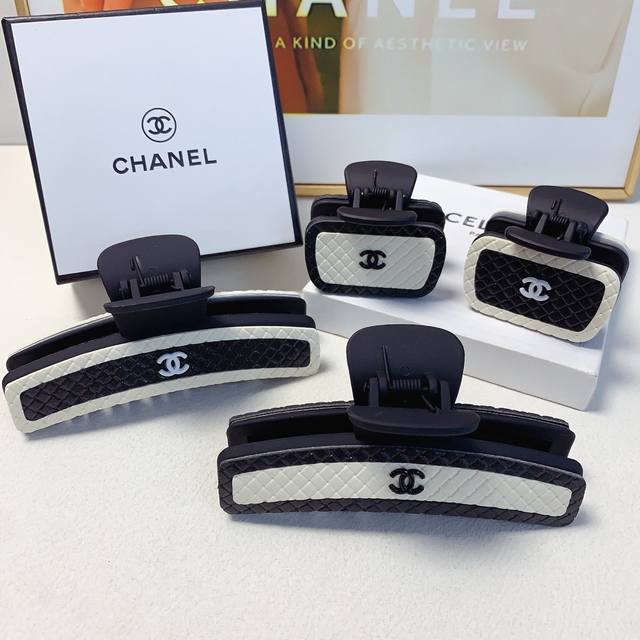 chanel小香 Chanel发夹 小香风格子抓夹 气质百搭 日常精致小单品 小仙女必入单品 宝藏款 闭眼入推荐款 单个