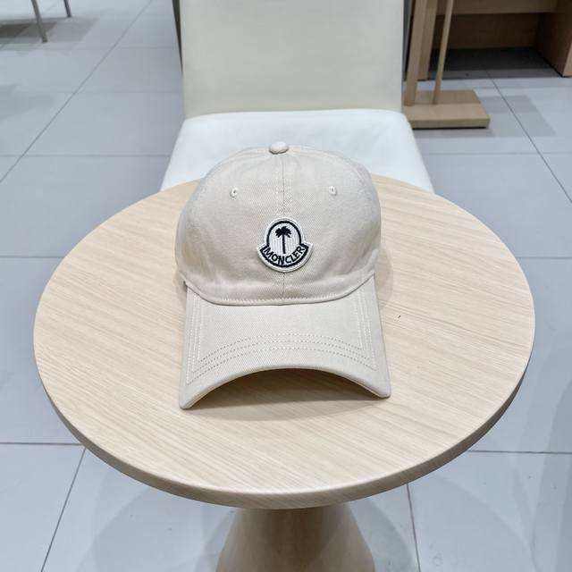 蒙口Moncler春款新款个性棒球帽，高品质透气性巨佳，四季佩戴款 高颜值时尚单品男女同款