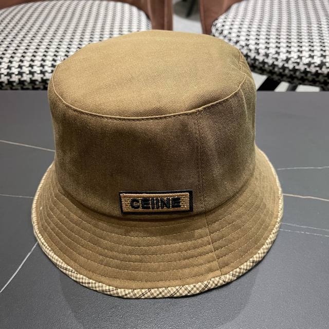 赛琳Celine2025新款渔夫帽，休闲大方，简约时尚，