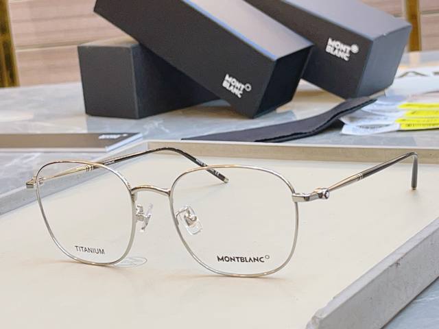 mont Blan* 万宝龙新款光学架，钛架，Model:Mb0415Oa，Size: 54口20-145