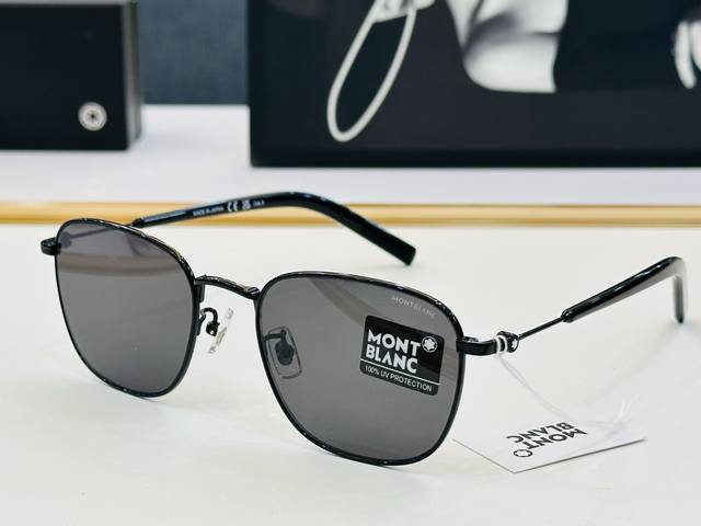 官网新品 Montblanc 万宝龙 Mb0392Sa Size：55口20-145 做工精良 W完美电镀 配戴舒适 钛架