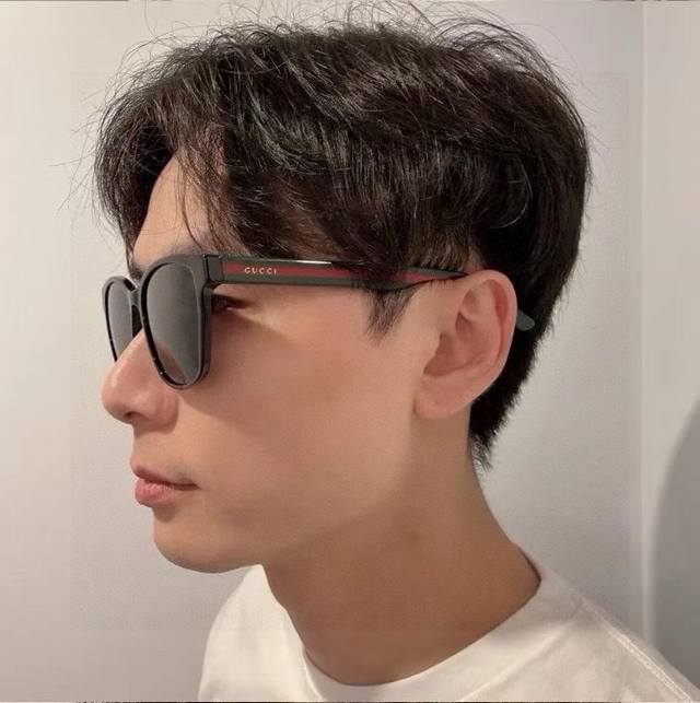gucci古奇 小鬼王凯琳同款 Gg0417Sk 方框超酷，做工精细，男女都可以搭配，超
