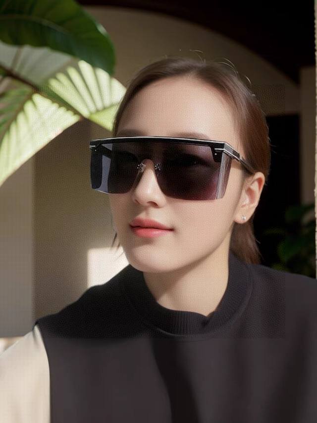 dior迪奥 代购新款D家墨镜女大框字母Logo时尚太阳镜Club M1U男女通用
