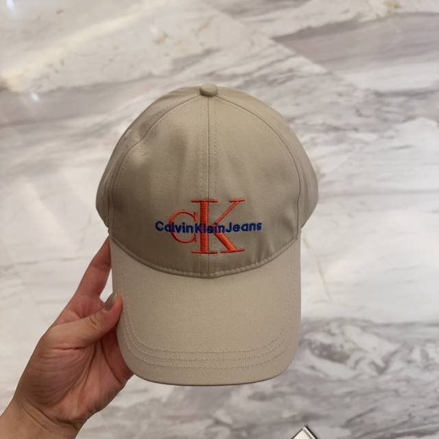 ck新款 布棒球帽 休闲百搭 衣橱搭配神器