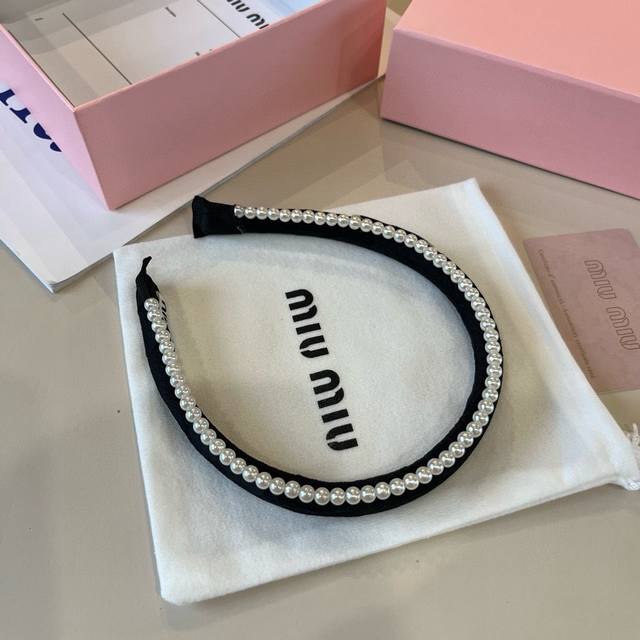 miumiu缪缪新款发箍