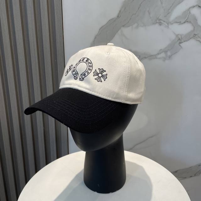 克罗心 新款拼色棒球帽，个性时尚经典十字架标志，休闲带点酷酷的感觉，中性款，男女同款！超好搭！ 头围:56-58Cm均可