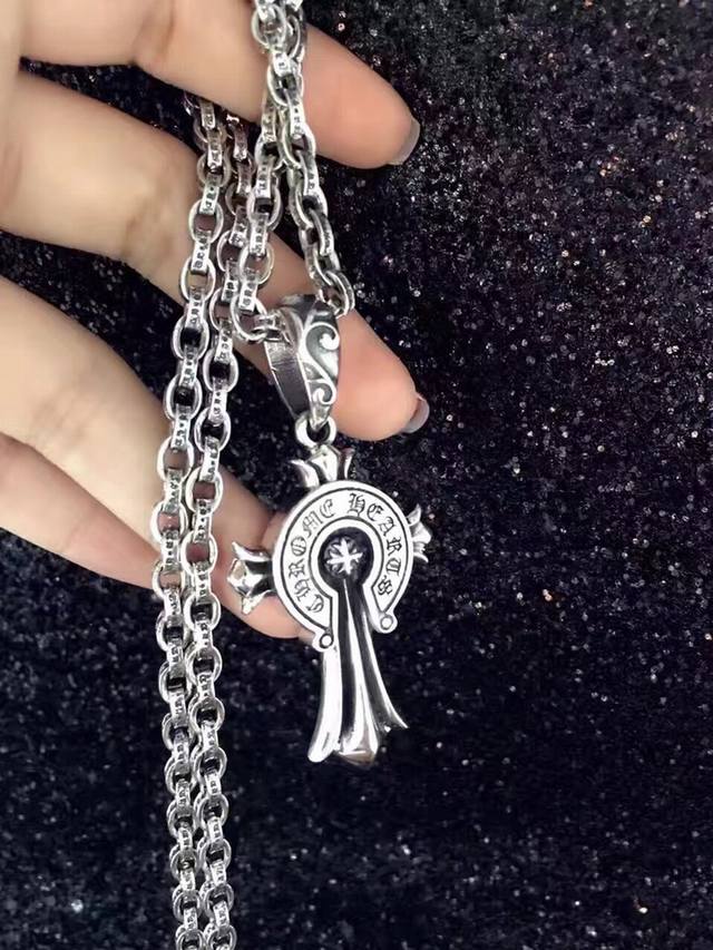 chrome Hearts 克罗心 哈克罗心Diy玩起，疯狂摇滚吧 约70克，按克出