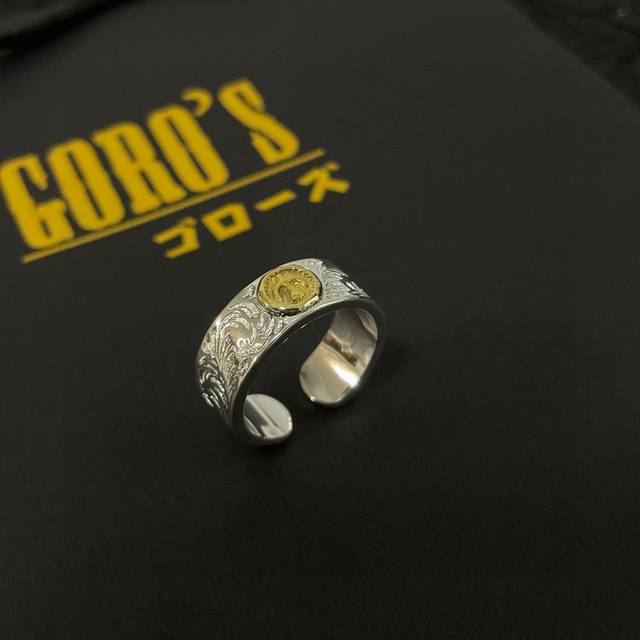 新品上架 Goro’S高桥吾郎戒指，顶级版本 认准独家拍摄 主攻高端市场 绝对区别普通版本！图片产品细节与Zp一致！原版制作工艺 精工品质 纯手工打造 ～正品开